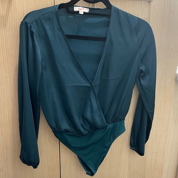 Silk long sleeve bodysuit - Picture 3 of 3